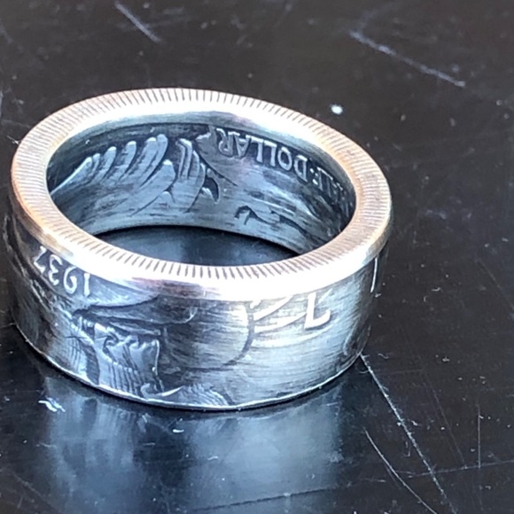 COPY - WalkingLibertyHalf $ Silver90%Coin RingSiz… - Picture 5 of 8